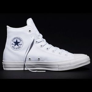 White High Top Converse